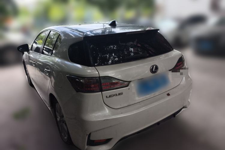 Used Lexus CT 2014 CT200h Comfort Edition Two-Tone Rear Left 45 Deg