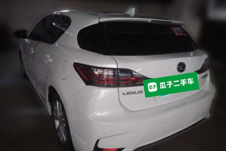 Used Lexus CT 2014 CT200h Elite Edition Monochrome Rear Left 45 Deg
