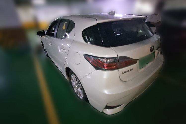 Used Lexus CT 2014 CT200h Comfort Edition Monochrome Rear Left 45 Deg