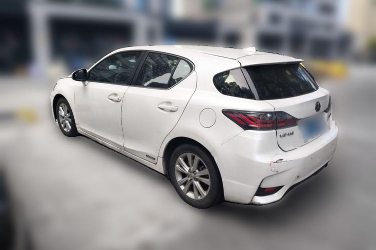 Used Lexus CT 2014 CT200h Elite Edition Monochrome Rear Left 45 Deg