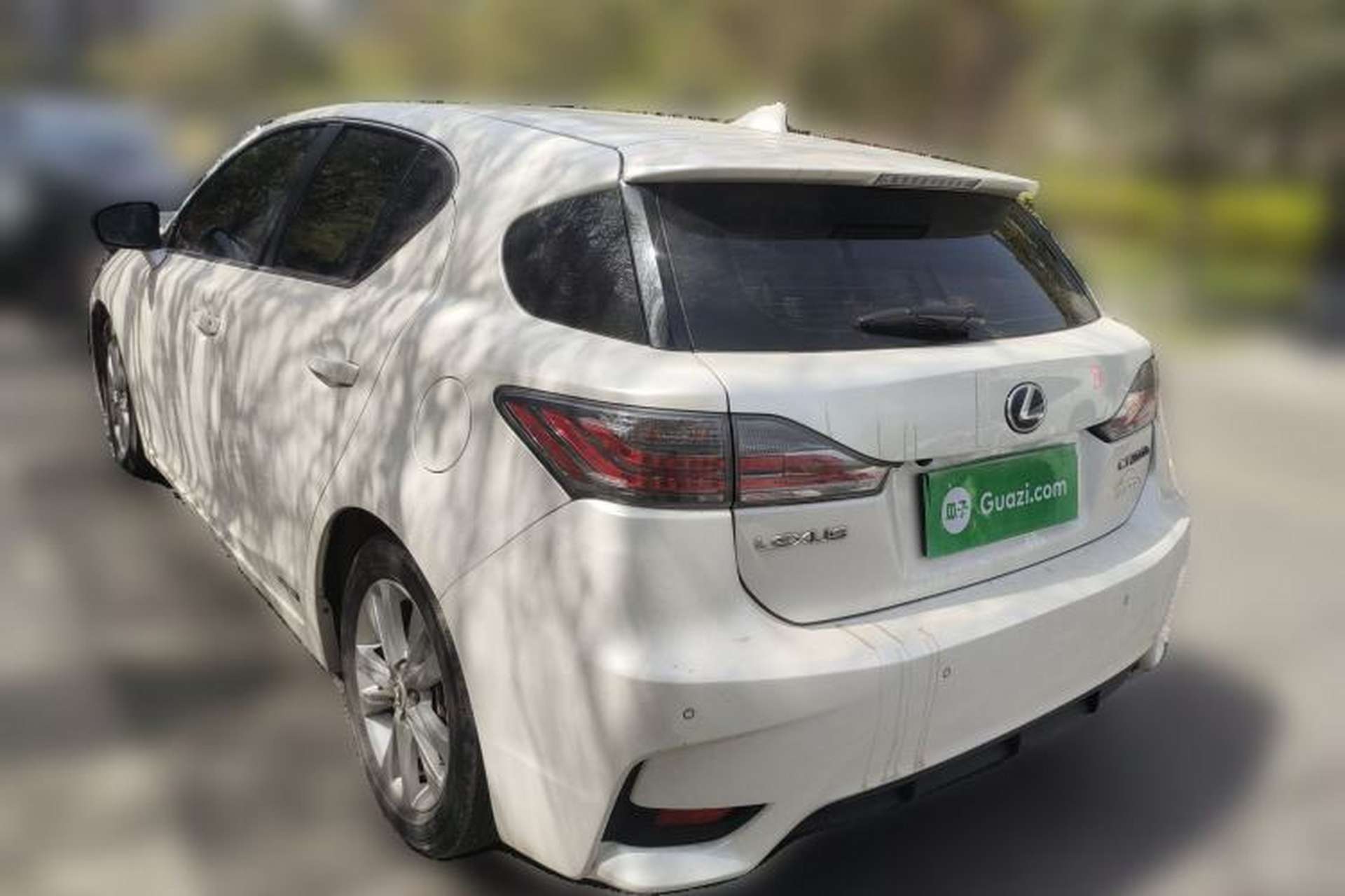 Used Lexus CT 2014 CT200h Comfort Edition Monochrome Rear Left 45 Deg