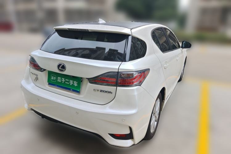 Used Lexus CT 2014 CT200h Elite Edition Monochrome Rear Right 45 Deg