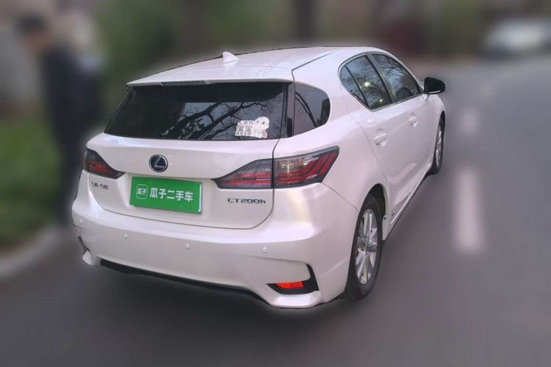 Used Lexus CT 2014 CT200h Elite Edition Monochrome Rear Right 45 Deg