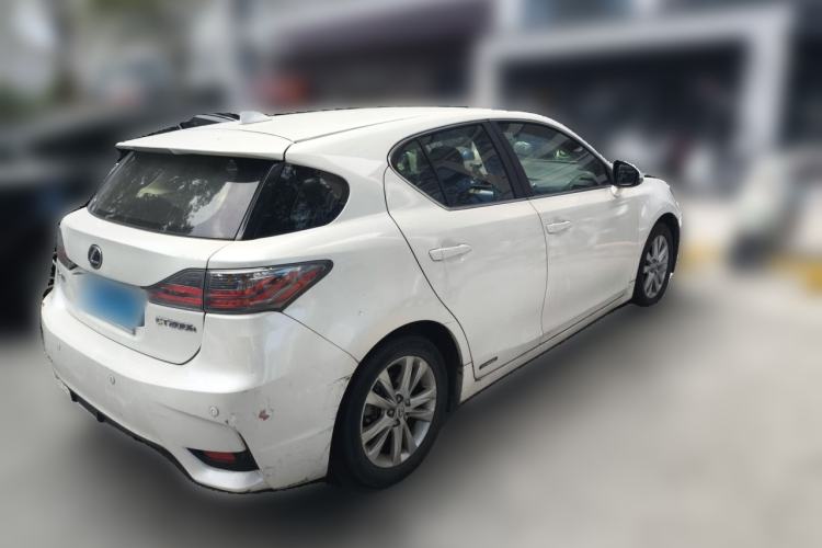 Used Lexus CT 2014 CT200h Elite Edition Monochrome Rear Right 45 Deg
