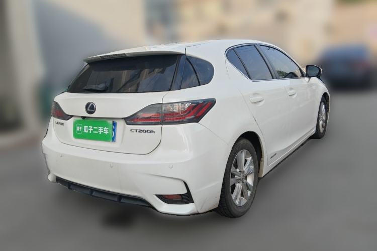 Used Lexus CT 2014 CT200h Comfort Edition Monochrome Rear Right 45 Deg