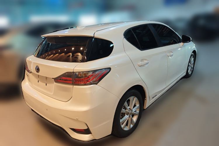 Used Lexus CT 2014 CT200h Elite Edition Monochrome Rear Right 45 Deg