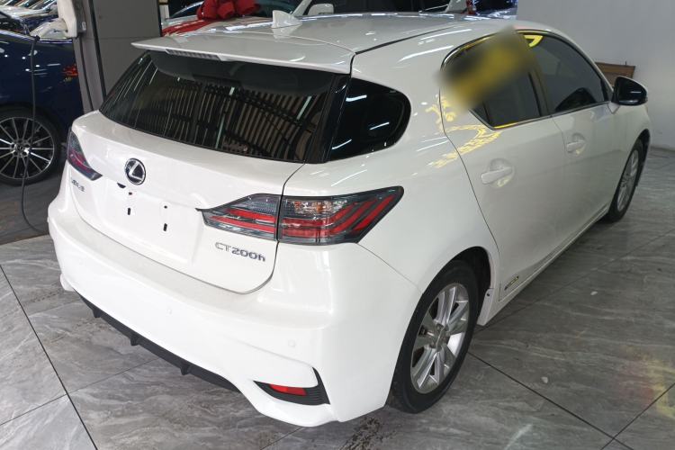 Used Lexus CT 2014 CT200h Elite Edition Monochrome Rear Right 45 Deg