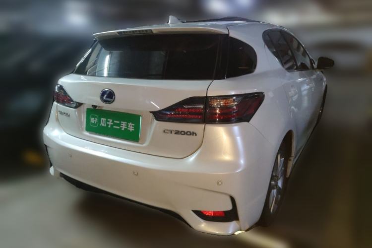 Used Lexus CT 2014 CT200h Elite Edition Monochrome Rear Right 45 Deg