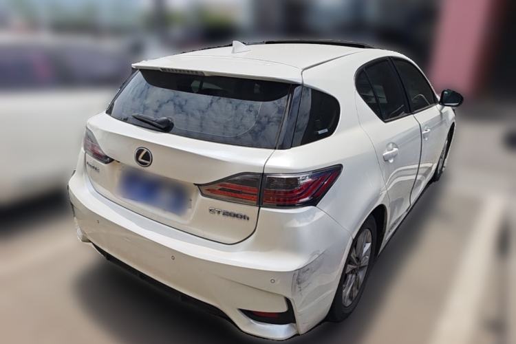 Used Lexus CT 2014 CT200h Comfort Edition Monochrome Rear Right 45 Deg