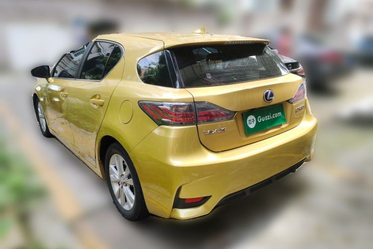 Used Lexus CT 2014 CT200h Elite Edition Monochrome Rear Left 45 Deg