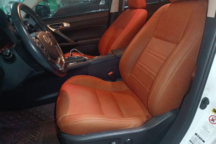 Used Lexus CT 2015 CT200h Night Rider Edition Left Front Seat