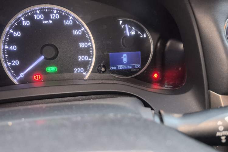 Used Lexus CT 2015 CT200h Night Rider Edition Odometer Close Up