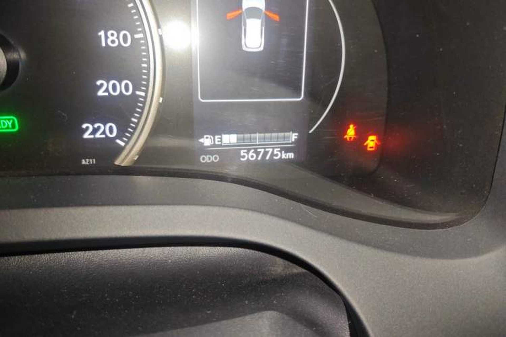 Used Lexus CT 2017 CT200h Elite Edition Two-Tone China VI Standard Odometer Close Up