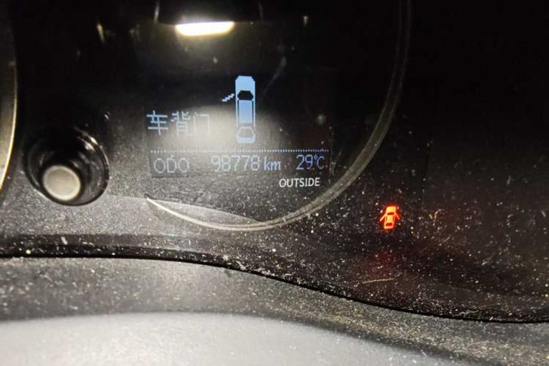 Used Lexus CT 2017 CT200h Comfort Edition Monochrome China V Standard Odometer Close Up