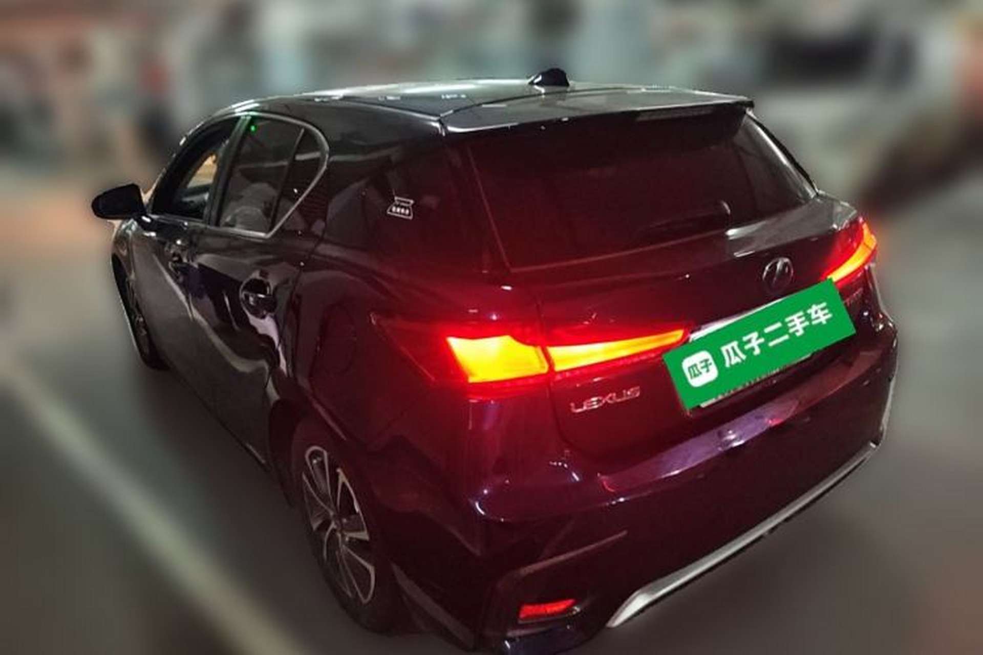 Used Lexus CT 2017 CT200h Comfort Edition Monochrome China V Standard Rear Left 45 Deg