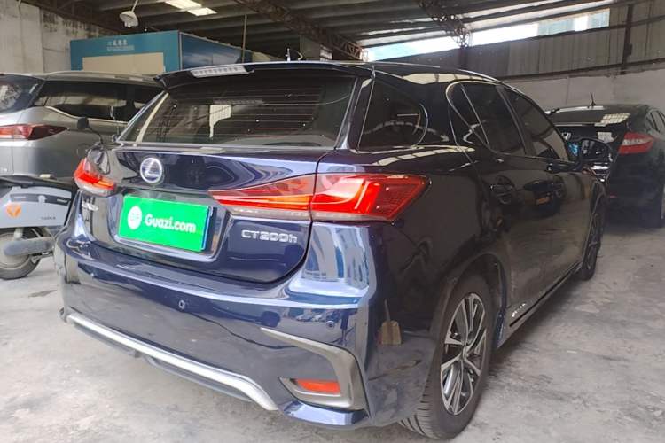 Used Lexus CT 2017 CT200h Elite Edition Solid Color China V Standard Rear Right 45 Deg