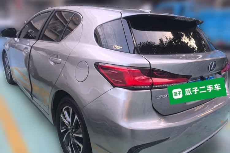 Used Lexus CT 2017 CT200h Elite Edition Solid Color China V Standard Rear Left 45 Deg
