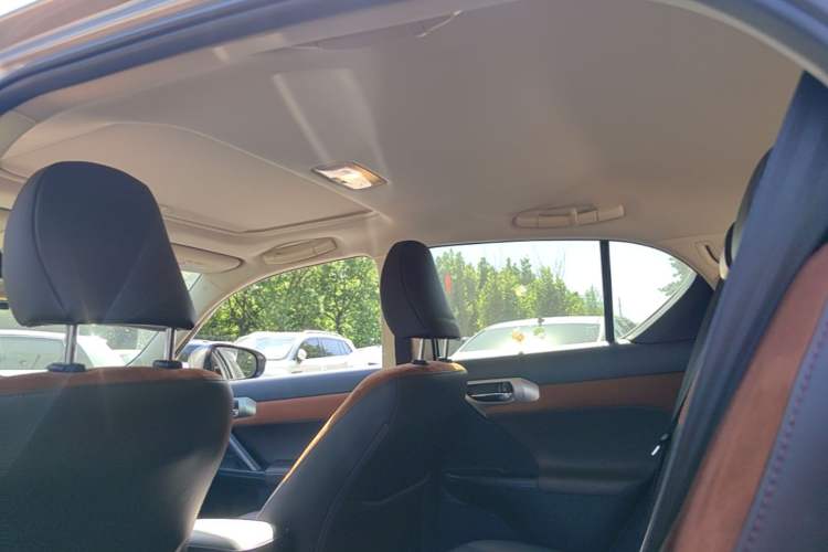 Used Lexus CT 2017 CT200h Comfort Edition Monochrome China V Standard Headliner