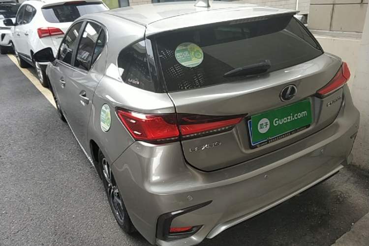 Used Lexus CT 2017 CT200h Comfort Edition Monochrome China VI Rear Left 45 Deg