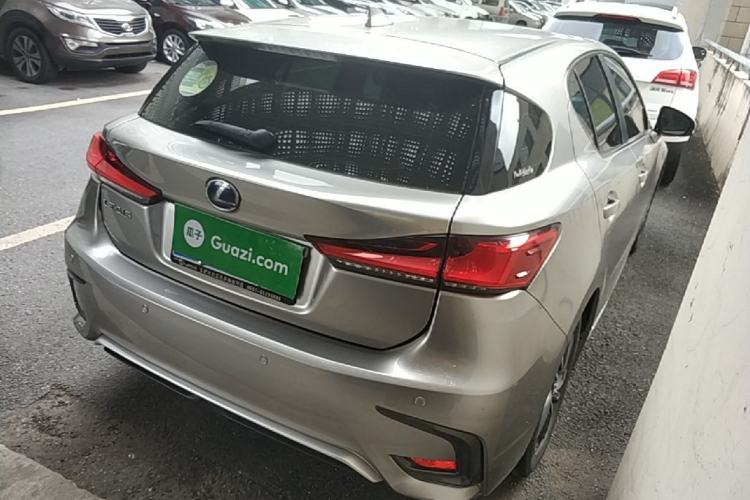 Used Lexus CT 2017 CT200h Comfort Edition Monochrome China VI Rear Right 45 Deg
