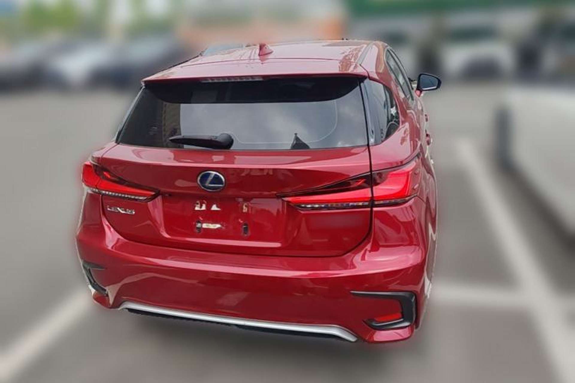 Used Lexus CT 2017 CT200h Comfort Edition Monochrome China V Standard Rear