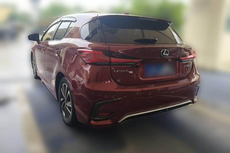 Used Lexus CT 2017 CT200h Comfort Edition Monochrome China V Standard Rear Left 45 Deg