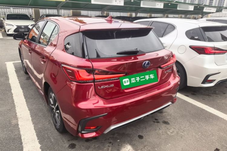 Used Lexus CT 2017 CT200h Comfort Edition Monochrome China V Standard Rear Left 45 Deg