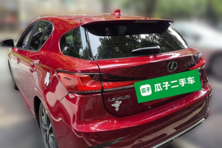 Used Lexus CT 2017 CT200h Comfort Edition Monochrome China V Standard Rear Left 45 Deg