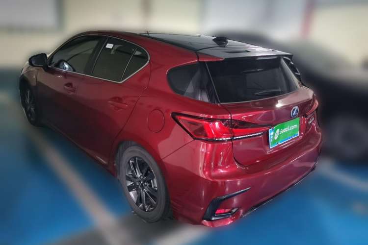 Used Lexus CT 2017 CT200h F SPORT Two-Tone China V Standard Rear Left 45 Deg