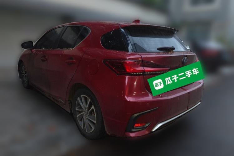 Used Lexus CT 2017 CT200h F SPORT Monochrome China VI Standard Rear Left 45 Deg