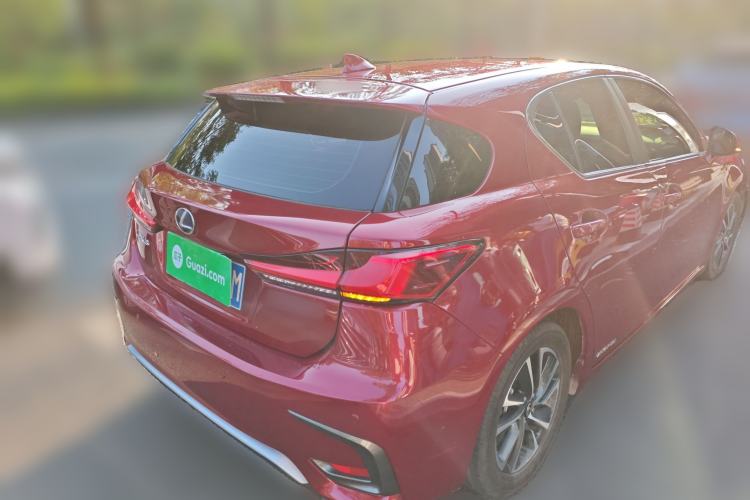 Used Lexus CT 2017 CT200h Elite Edition Solid Color China V Standard Rear Right 45 Deg