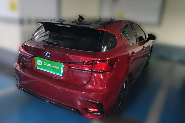 Used Lexus CT 2017 CT200h F SPORT Two-Tone China V Standard Rear Right 45 Deg