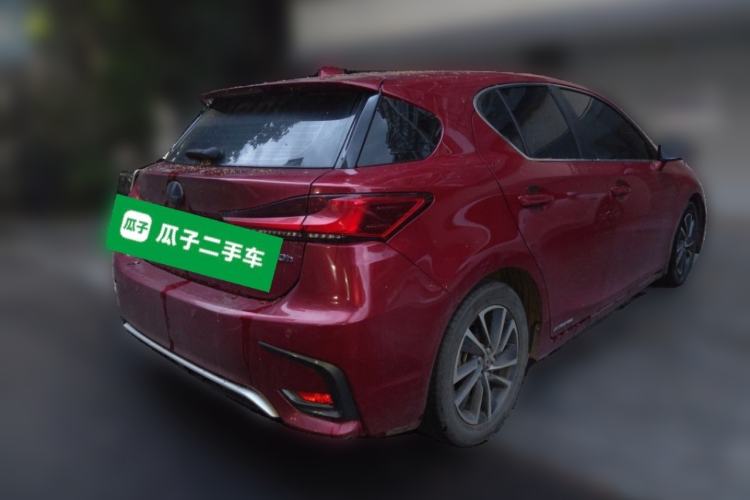 Used Lexus CT 2017 CT200h F SPORT Monochrome China VI Standard Rear Right 45 Deg