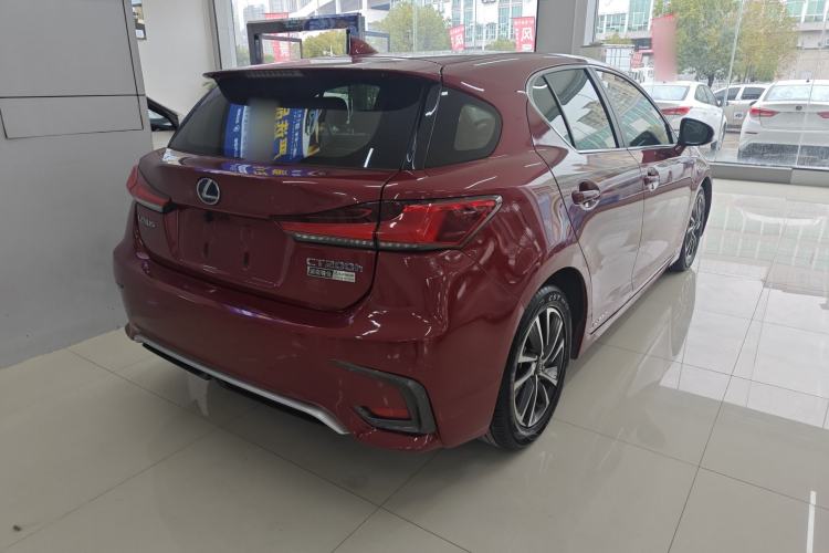 Used Lexus CT 2017 CT200h Elite Edition Solid Color China V Standard Rear Right 45 Deg