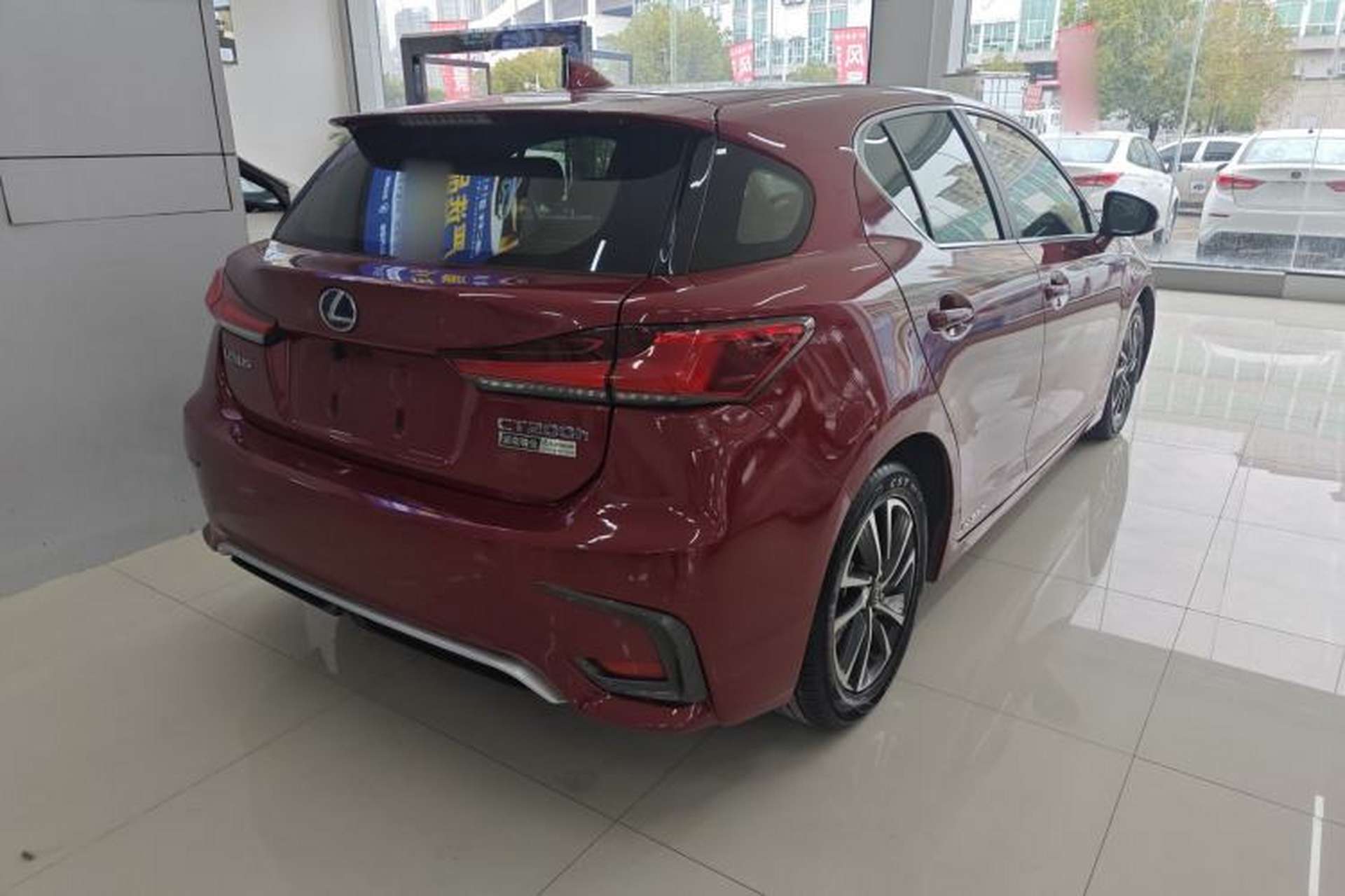 Used Lexus CT 2017 CT200h Elite Edition Solid Color China V Standard Rear Right 45 Deg