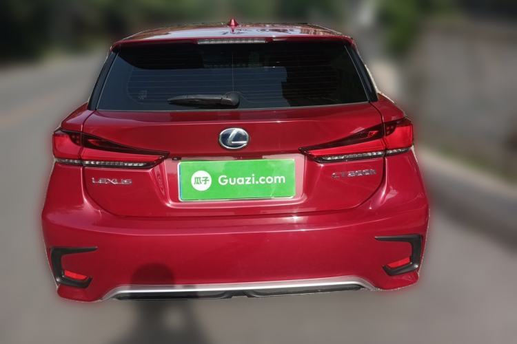 Used Lexus CT 2017 CT200h Comfort Edition Monochrome China V Standard Rear