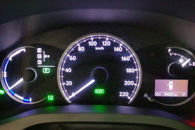 Used Lexus CT 2017 CT200h Elite Edition Solid Color China V Standard Odometer Close Up
