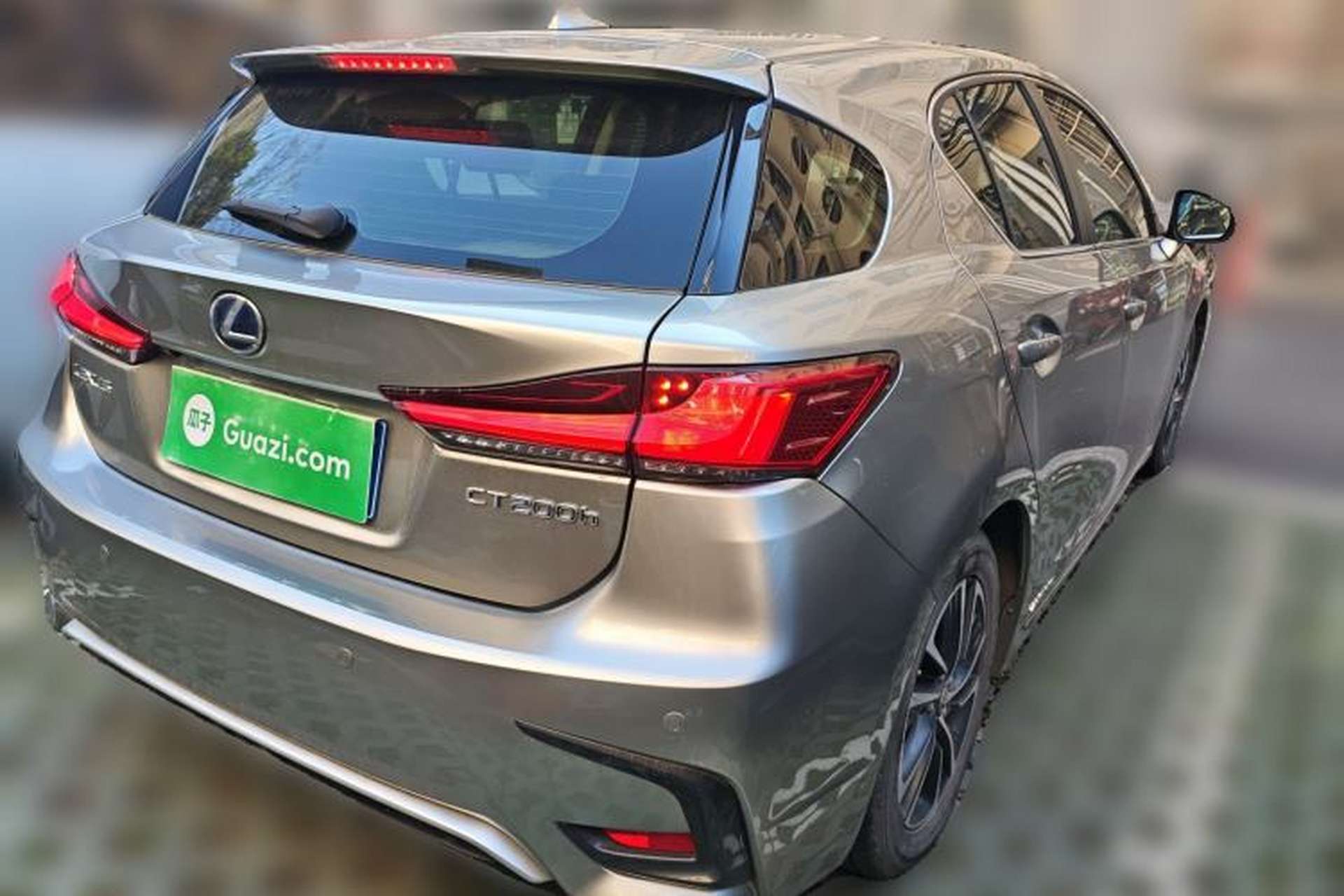 Used Lexus CT 2017 CT200h Comfort Edition Monochrome China VI Rear Right 45 Deg