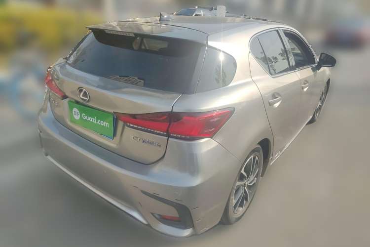 Used Lexus CT 2017 CT200h Elite Edition Solid Color China V Standard Rear Right 45 Deg