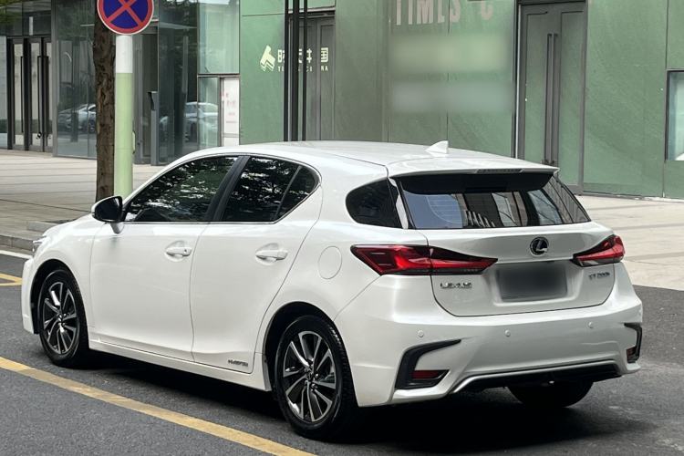 Used Lexus CT 2017 CT200h Elite Edition Solid Color China V Standard Exterior 3