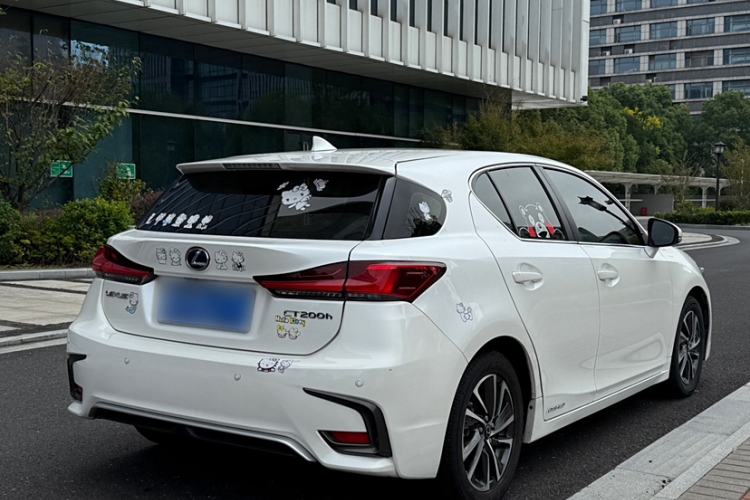 Used Lexus CT 2017 CT200h Elite Edition Solid Color China V Standard Exterior 5