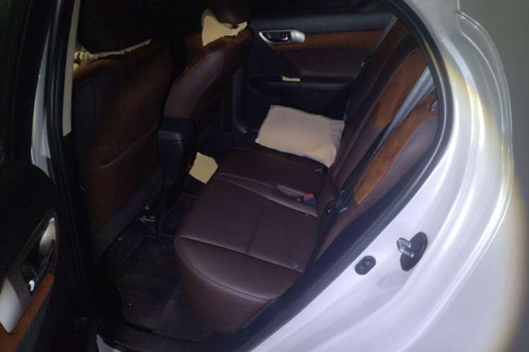 Used Lexus CT 2017 CT200h Comfort Edition Monochrome China V Standard Left Rear Seat