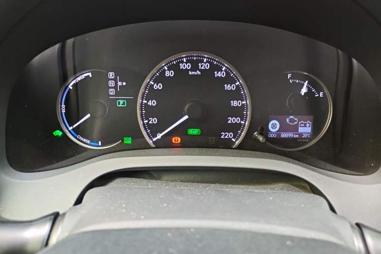 Used Lexus CT 2017 CT200h Elite Edition Solid Color China V Standard Odometer Close Up