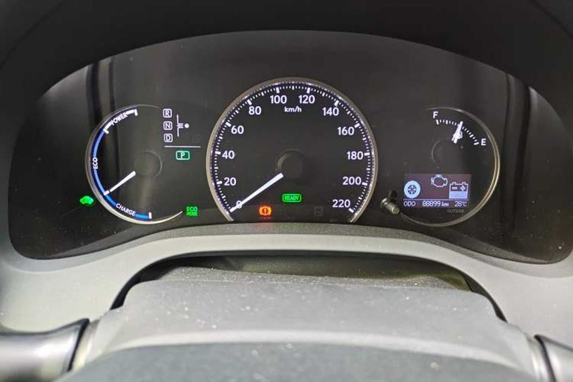 Used Lexus CT 2017 CT200h Elite Edition Solid Color China V Standard Odometer Close Up