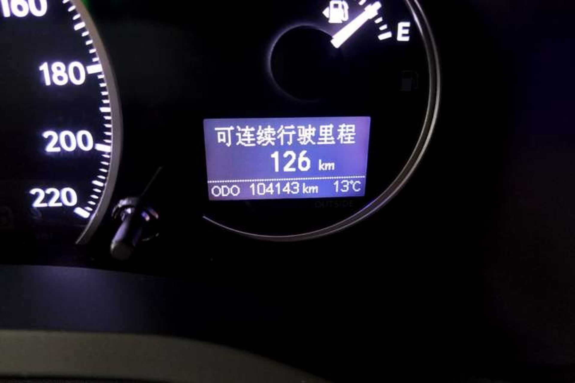 Used Lexus CT 2017 CT200h Comfort Edition Monochrome China V Standard Odometer Close Up