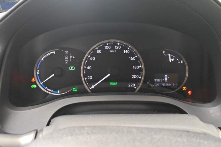 Used Lexus CT 2017 CT200h Elite Edition Monotone China VI Odometer Close Up