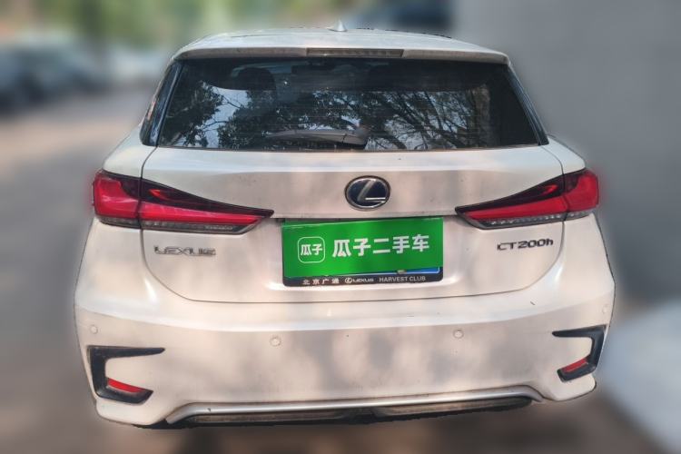 Used Lexus CT 2017 CT200h Comfort Edition Monochrome China V Standard Rear