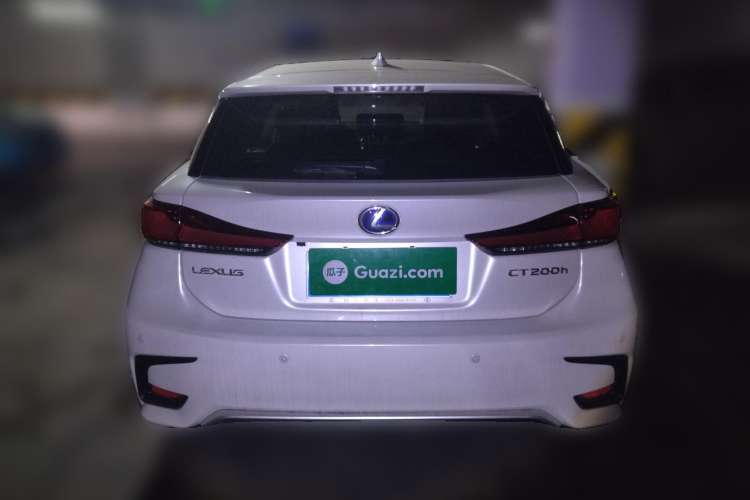 Used Lexus CT 2017 CT200h Comfort Edition Monochrome China V Standard Rear