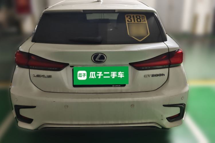 Used Lexus CT 2017 CT200h Comfort Edition Monochrome China V Standard Rear