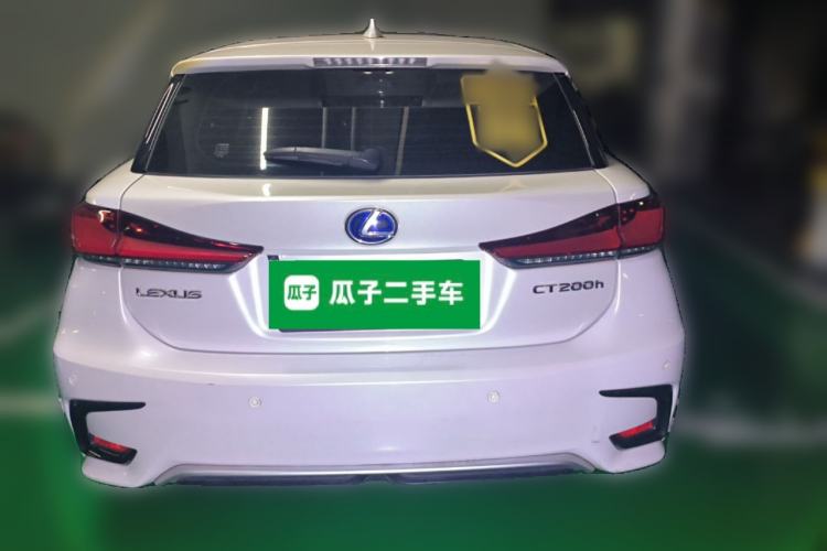 Used Lexus CT 2017 CT200h Comfort Edition Monochrome China V Standard Rear